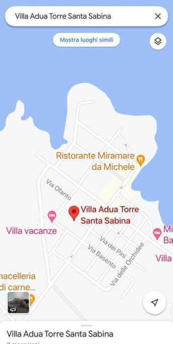 Villa Adua Torre Santa Sabina Ngoại thất bức ảnh